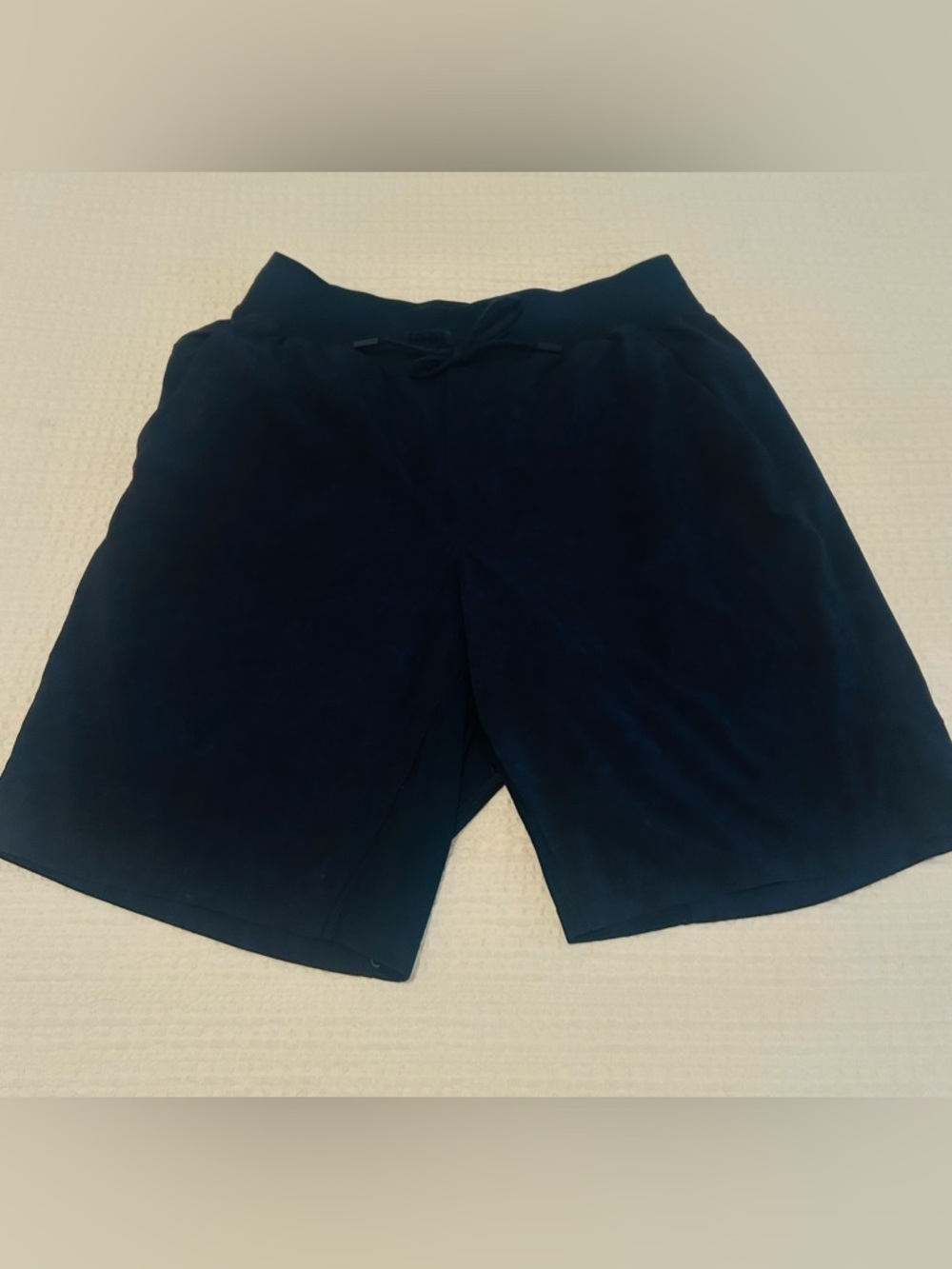 Lululemon Shorts Mens Medium Pace Breaker 9" Linerless Dark Blue Camo